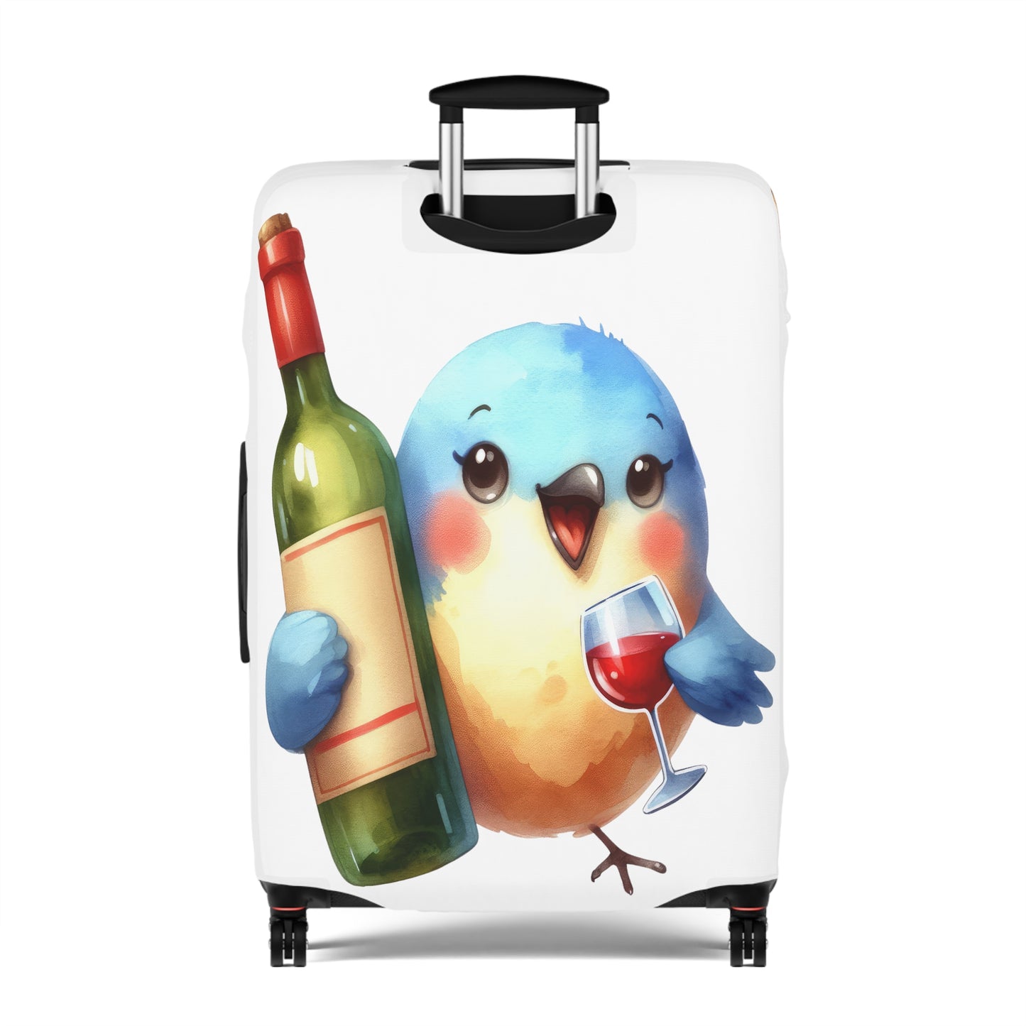 Luggage Cover, Cute Bird, awd-1644