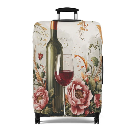 Luggage Cover, Wine and Roses, awd-1767