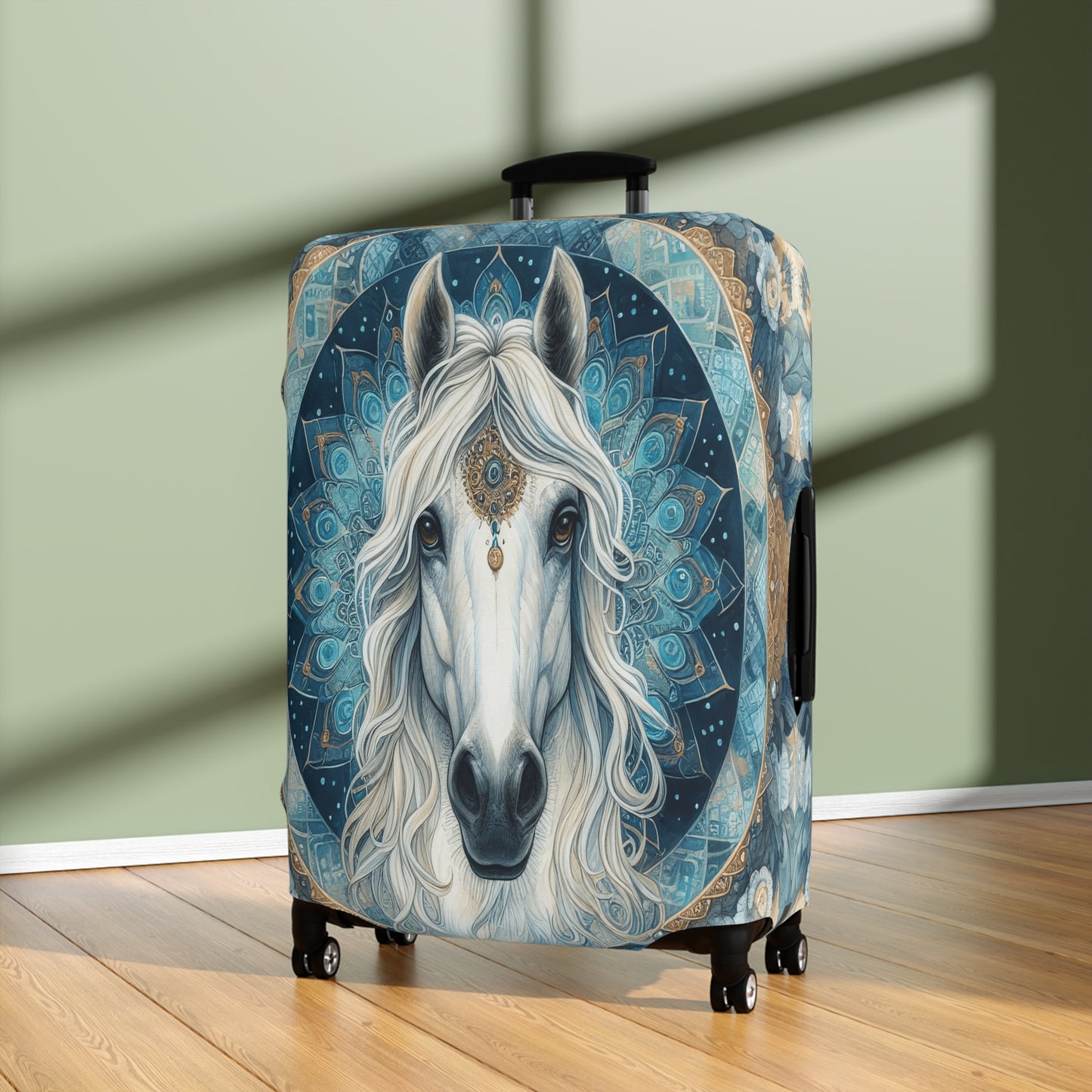 Luggage Cover, Country and Western, Horse Mandala, awd-1704