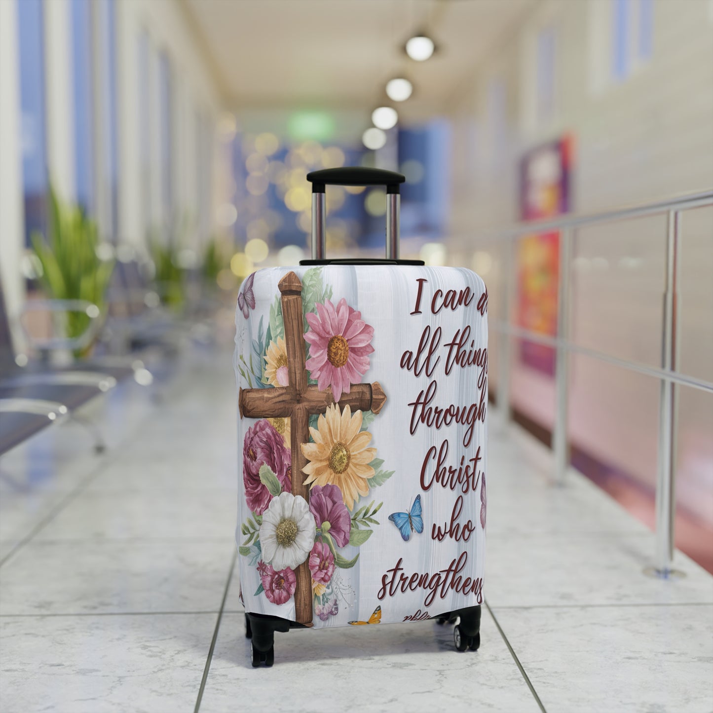 Luggage Cover, Bible Verse, awd-1475