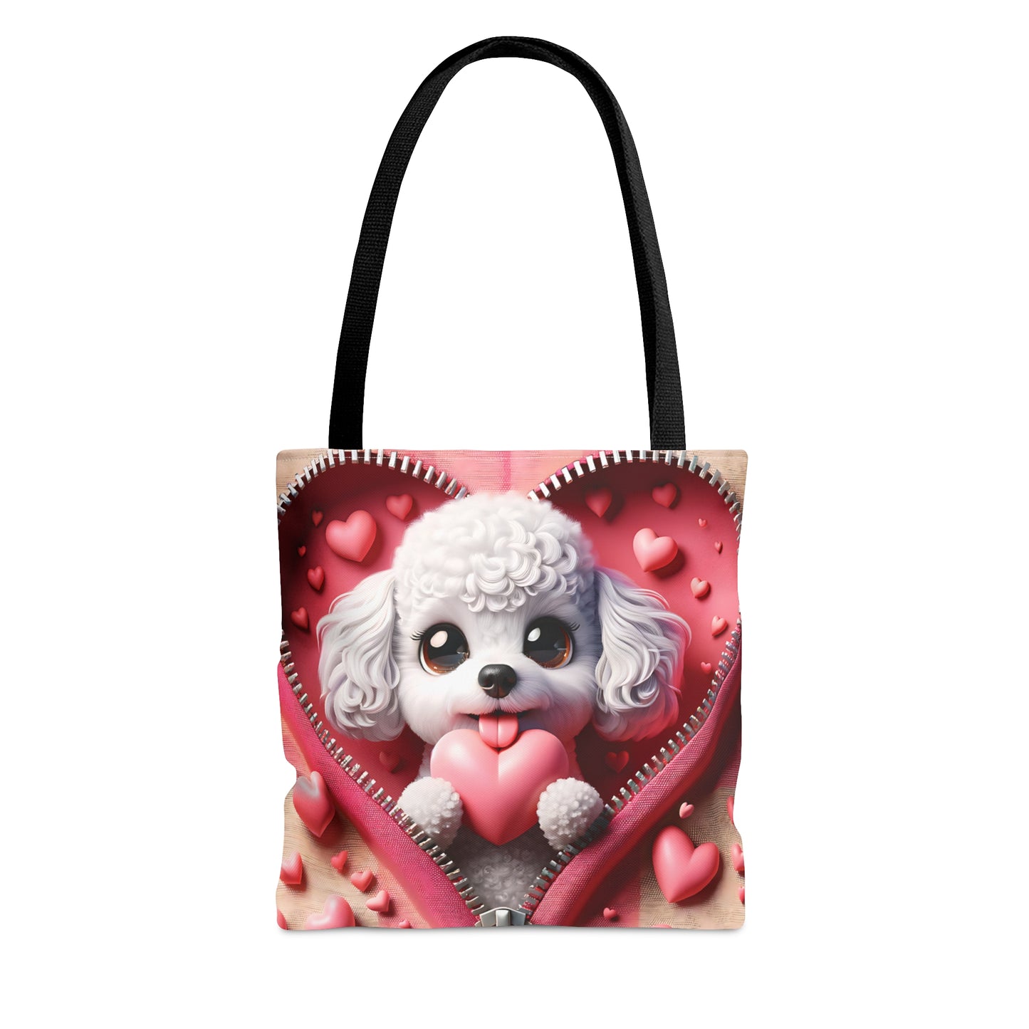 Tote Bag, Cute Dog, Personalised/Non-Personalised Tote bag