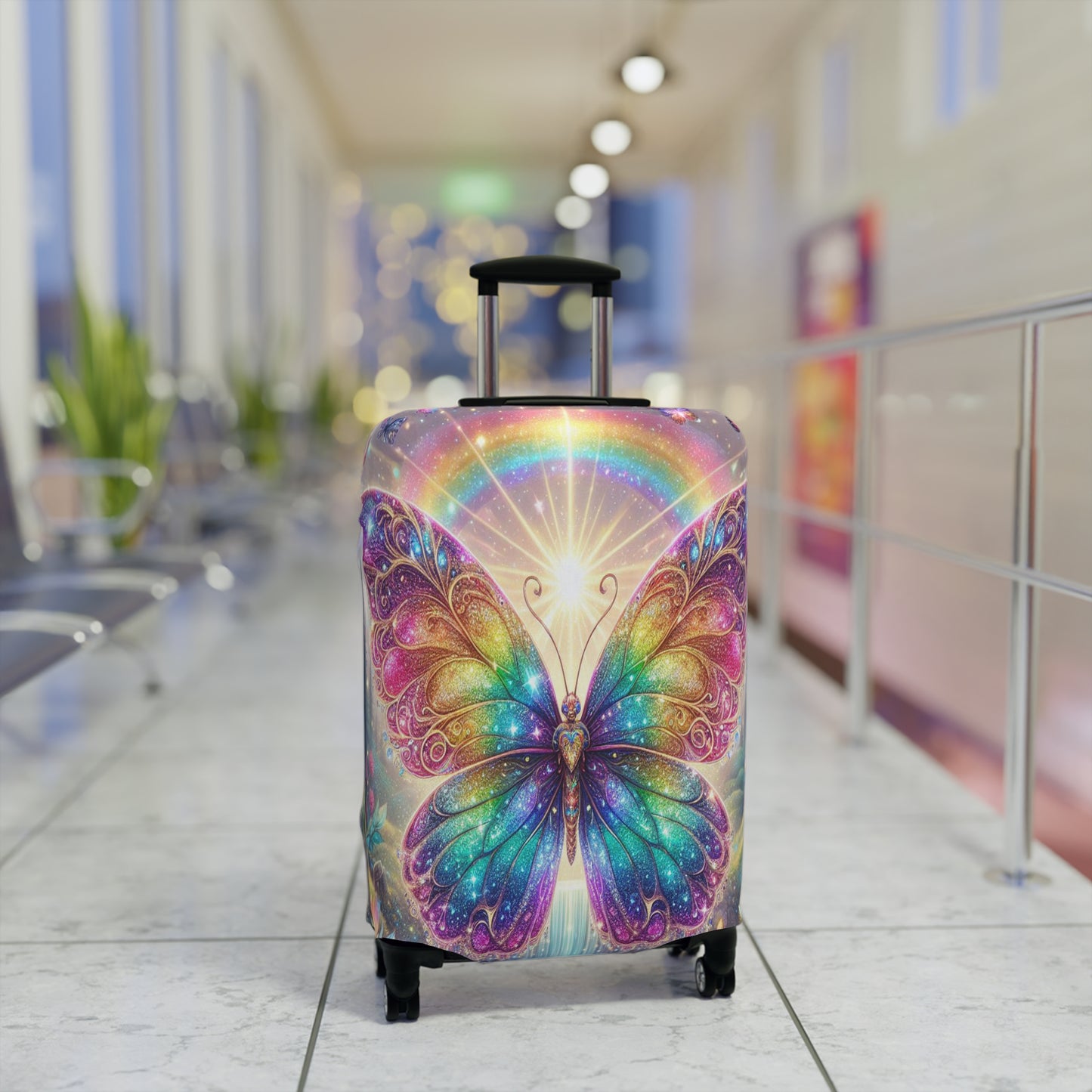 Luggage Cover, Butterfly Dreams, awd-3077