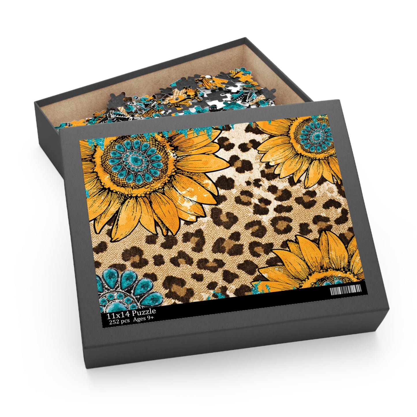 Puzzle, Western, Sunflowers  (120, 252, 500-Piece) awd-604