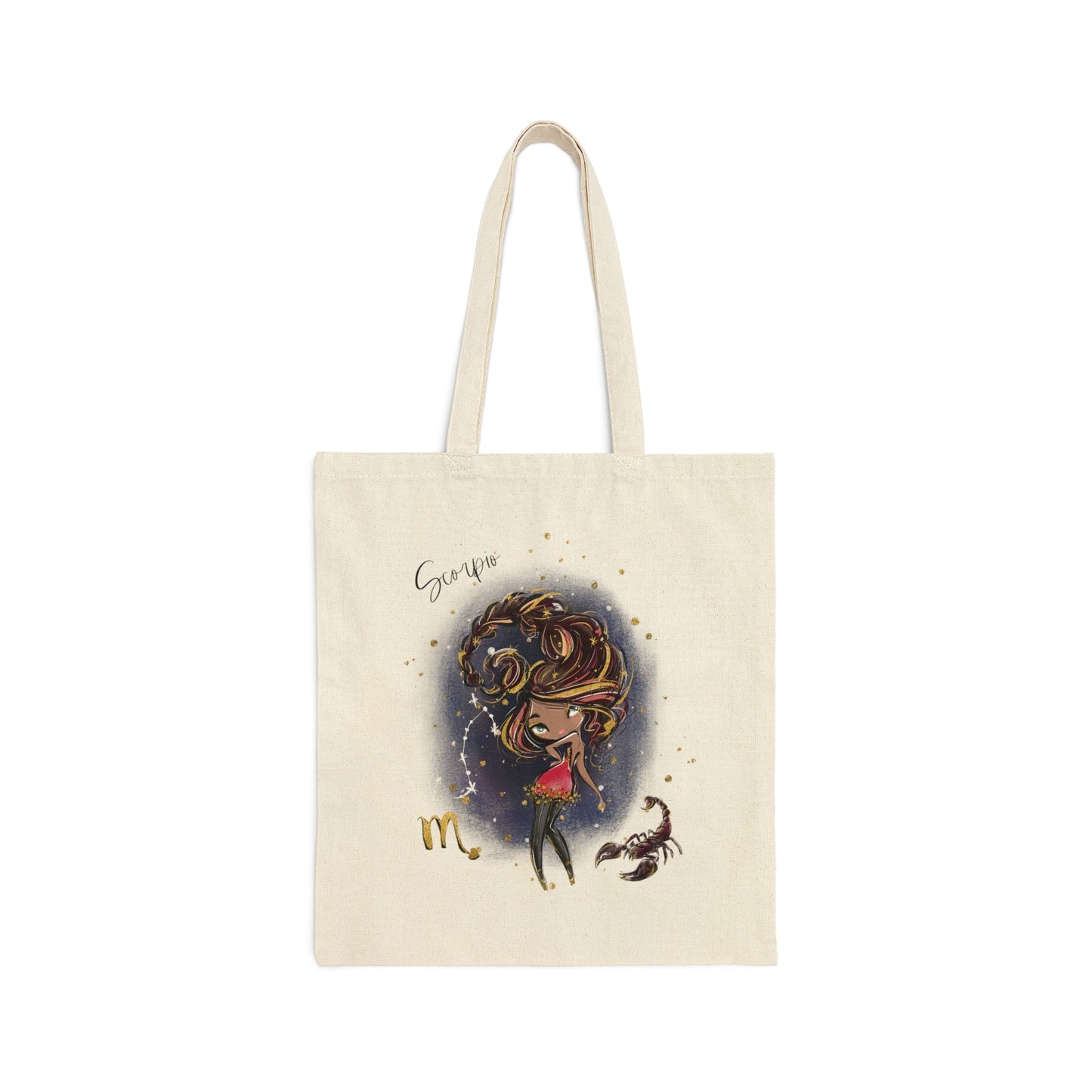 Canvas Tote Bag, Zodiac, Scorpio