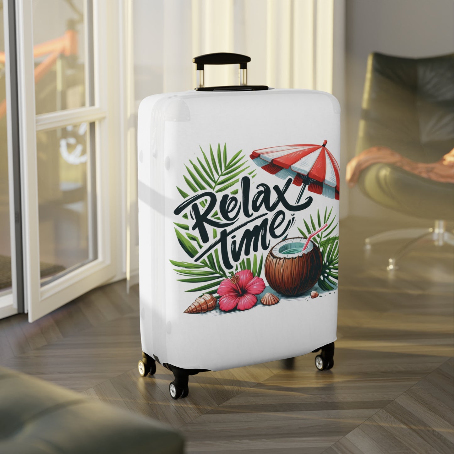 Luggage Cover, Travel, Relax Time, awd-4014