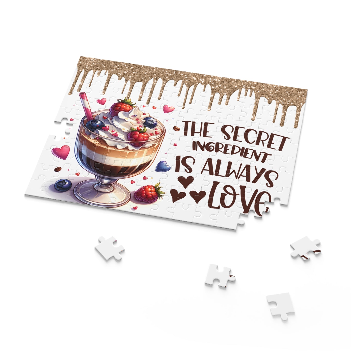 Puzzle, Travelling, The Secret ingredient is always Love (120, 252, 500-Piece)