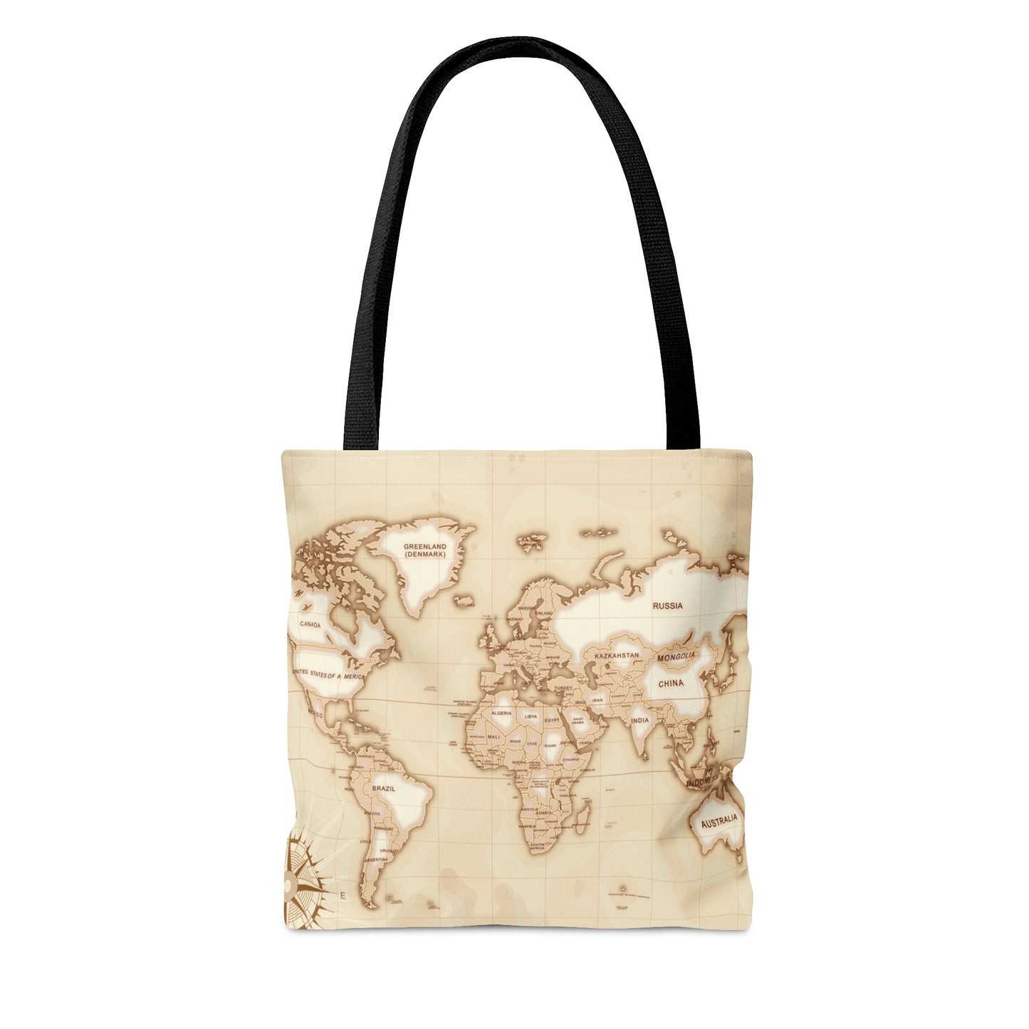 Tote Bag, World Map