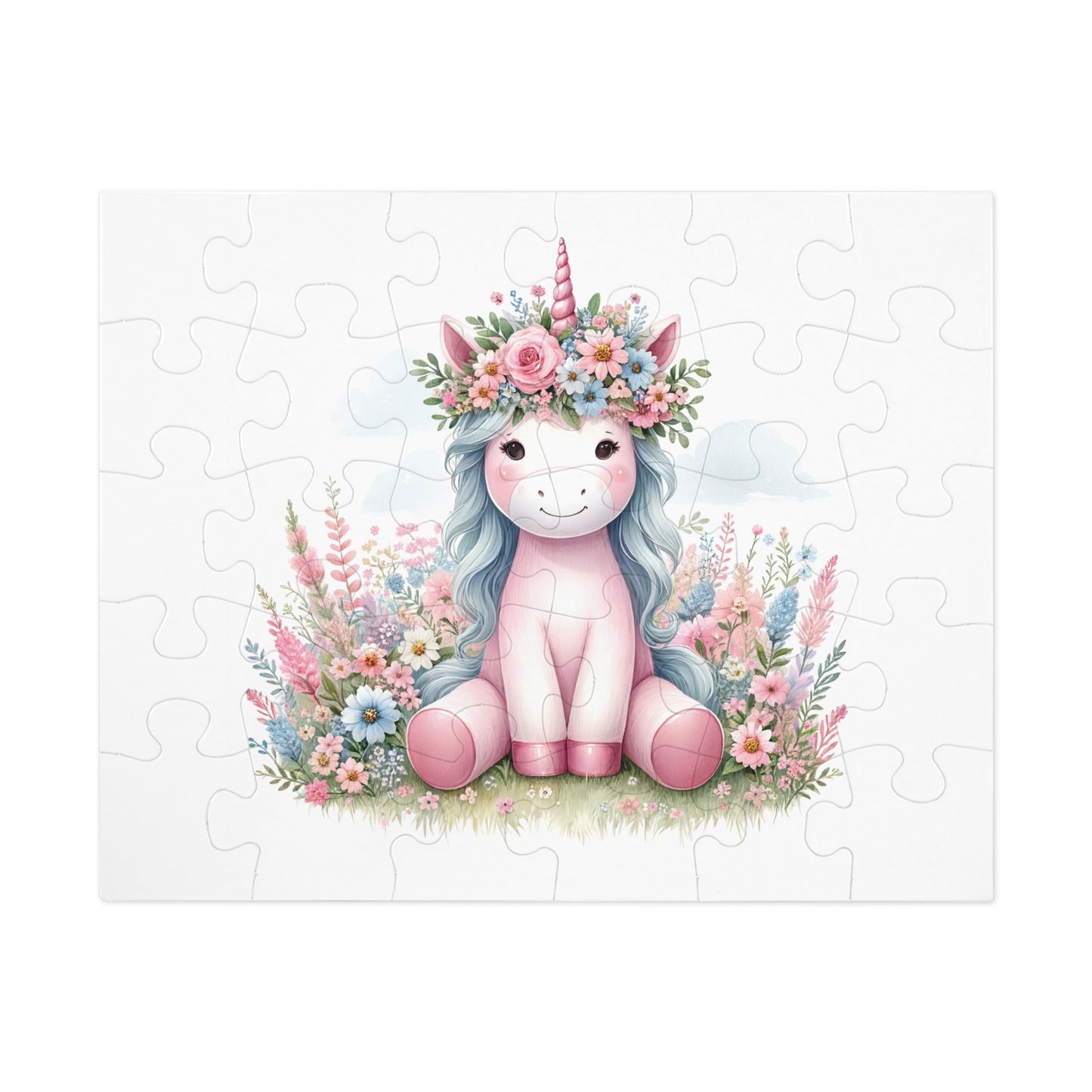 Jigsaw Puzzle, Unicorn, Personalised/Non-Personalised (30, 110, 252, 500,1000-Piece)