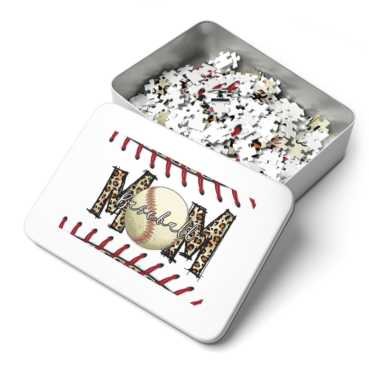 Puzzle, Baseball Mom, Personalised/Non-Personalised (30, 110, 252, 500,1000-Piece) awd-608