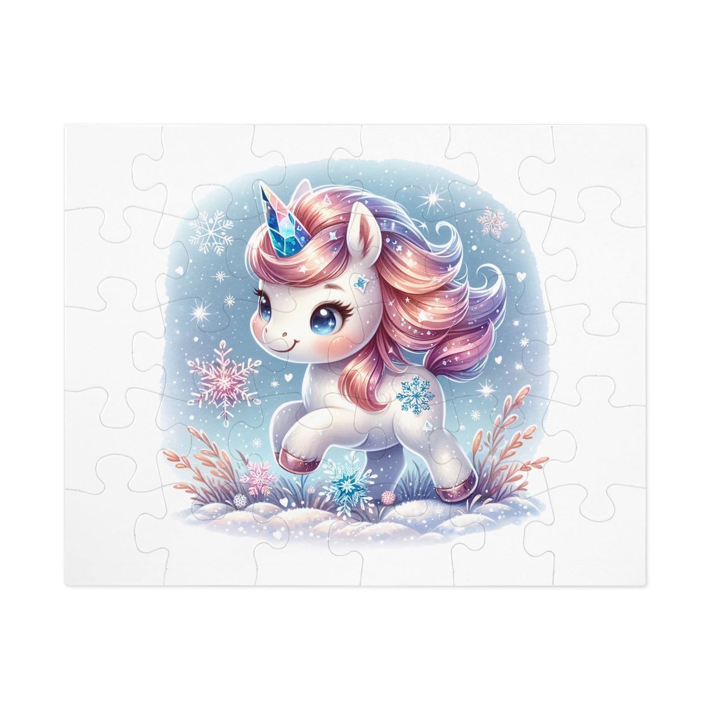 Jigsaw Puzzle, Unicorn, Personalised/Non-Personalised (30, 110, 252, 500,1000-Piece)