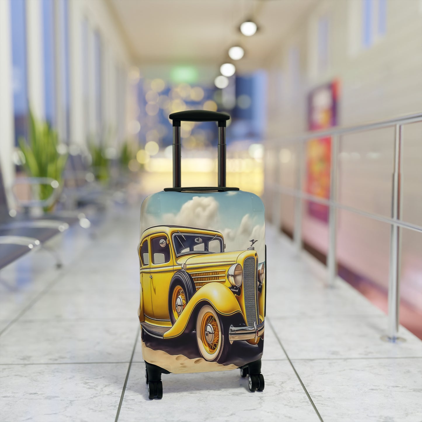 Luggage Cover, Vintage Car, awd-331