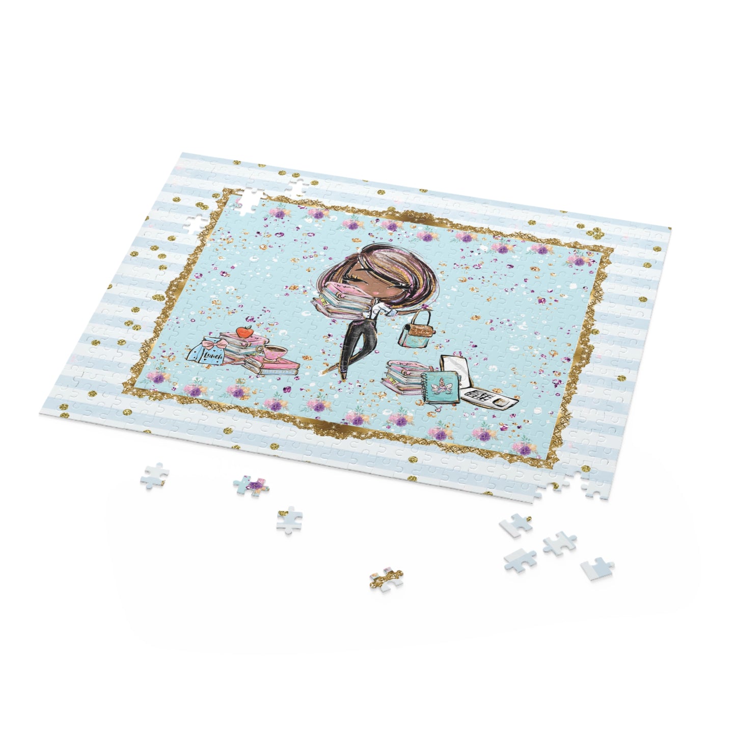 Personalised/Non-Personalised Puzzle, Teacher (120, 252, 500-Piece)