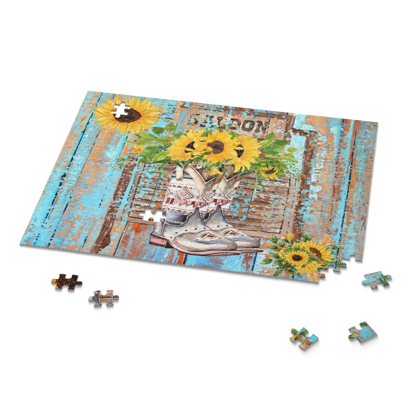 Puzzle, Country and Western (120, 252, 500-Piece) awd-667