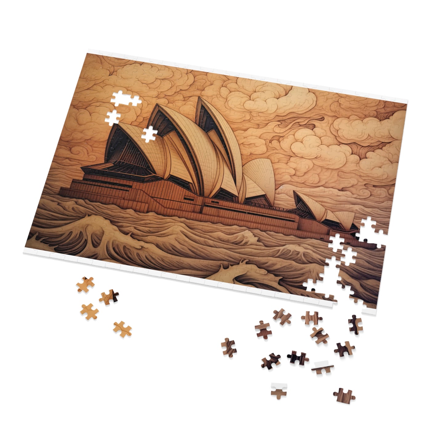 Jigsaw Puzzle, Sydney, Opera House, Australia, Personalised/Non-Personalised (30, 110, 252, 500,1000-Piece)