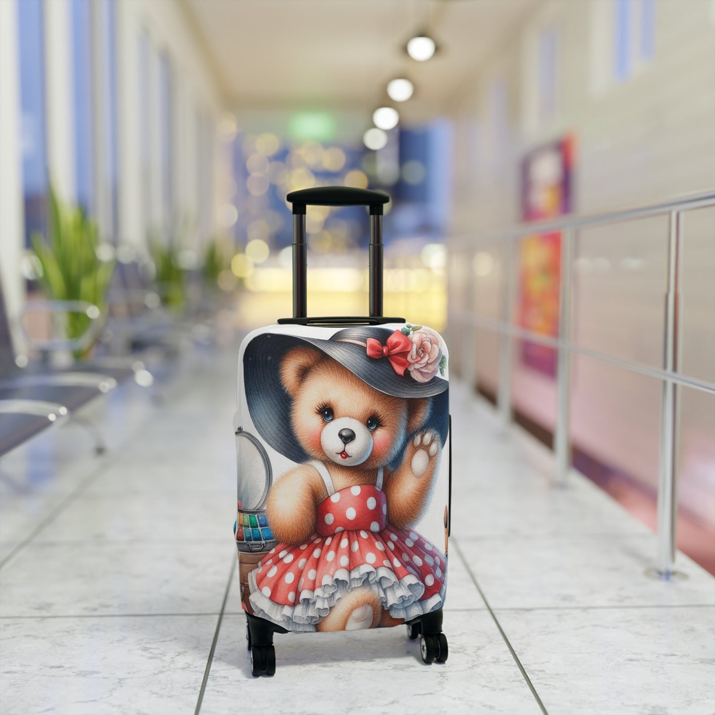 Luggage Cover, Teddy Bear Artist, awd-3028