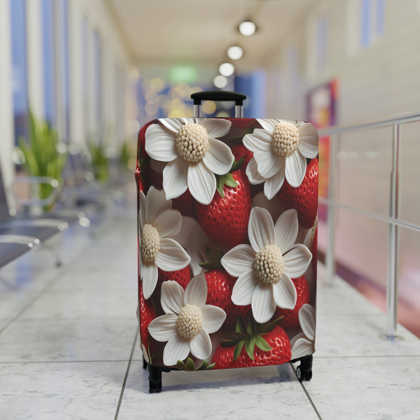 Luggage Cover, Strawberries, awd-421