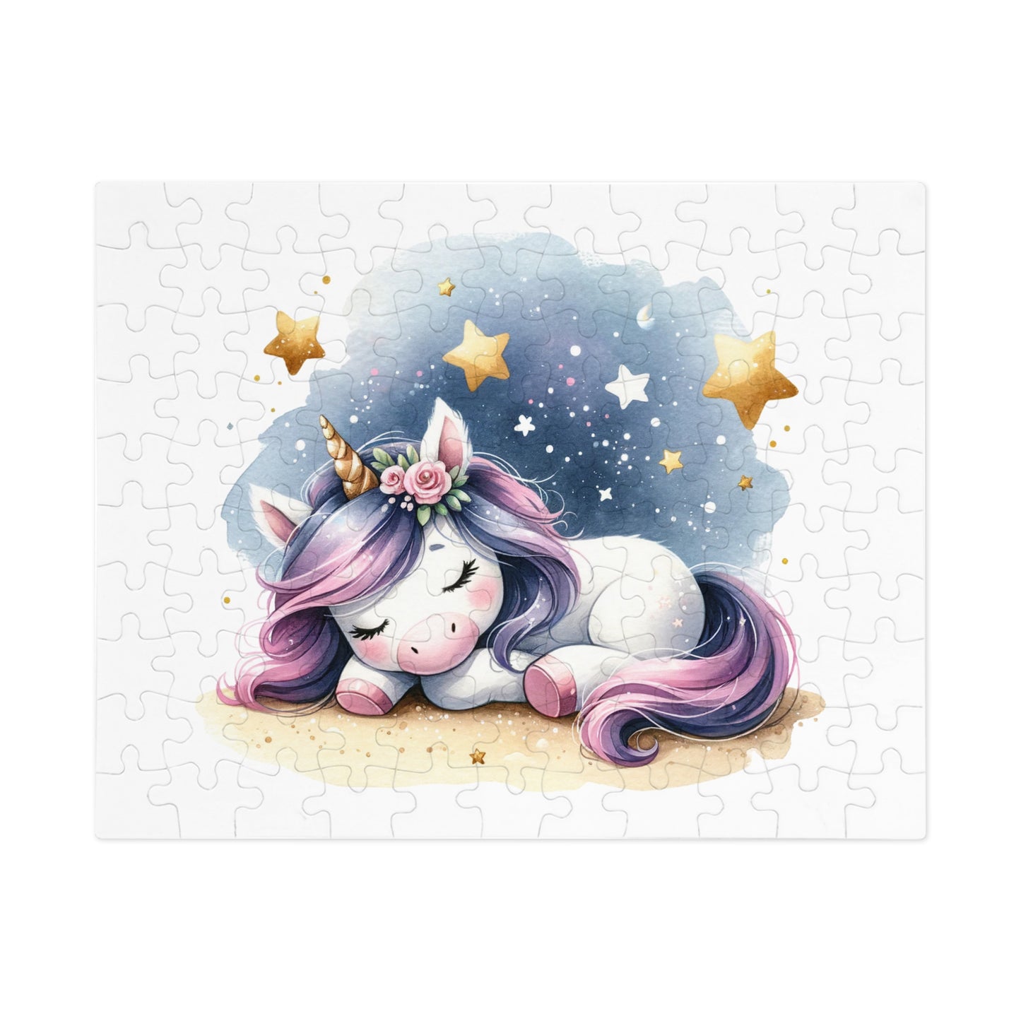 Jigsaw Puzzle, Unicorn, Personalised/Non-Personalised (30, 110, 252, 500,1000-Piece)