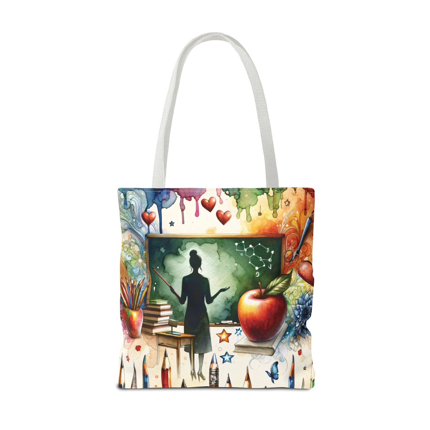 Tote Bag, Teacher, Personalised/Non-Personalised Tote bag, 3 Sizes Available