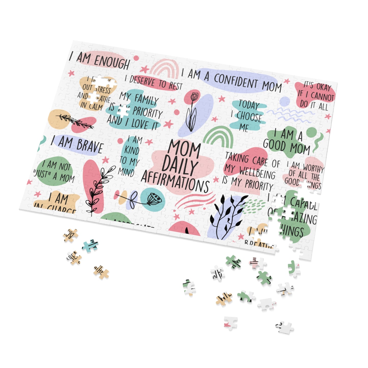 Jigsaw Puzzle in Tin, Affirmations, Mom Personalised/Non-Personalised, awd-1372