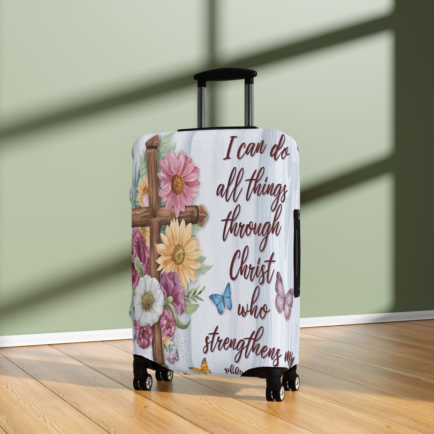 Luggage Cover, Bible Verse, awd-1475