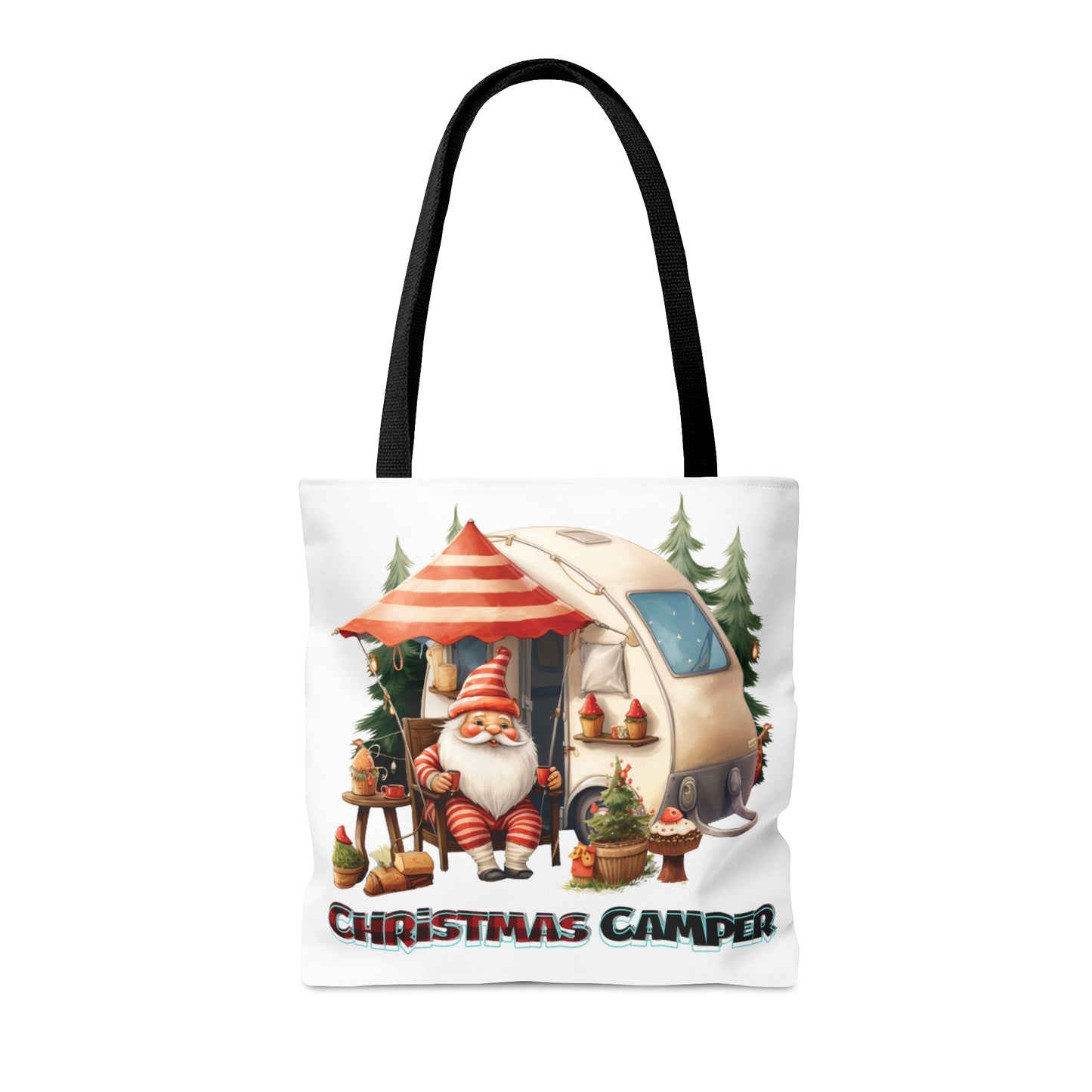 Tote Bag, Christmas, Camper