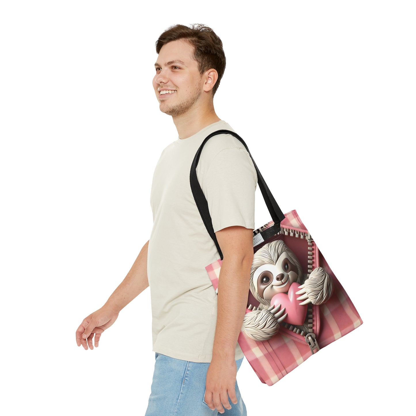 Tote Bag, Sloth, Personalised/Non-Personalised Tote bag