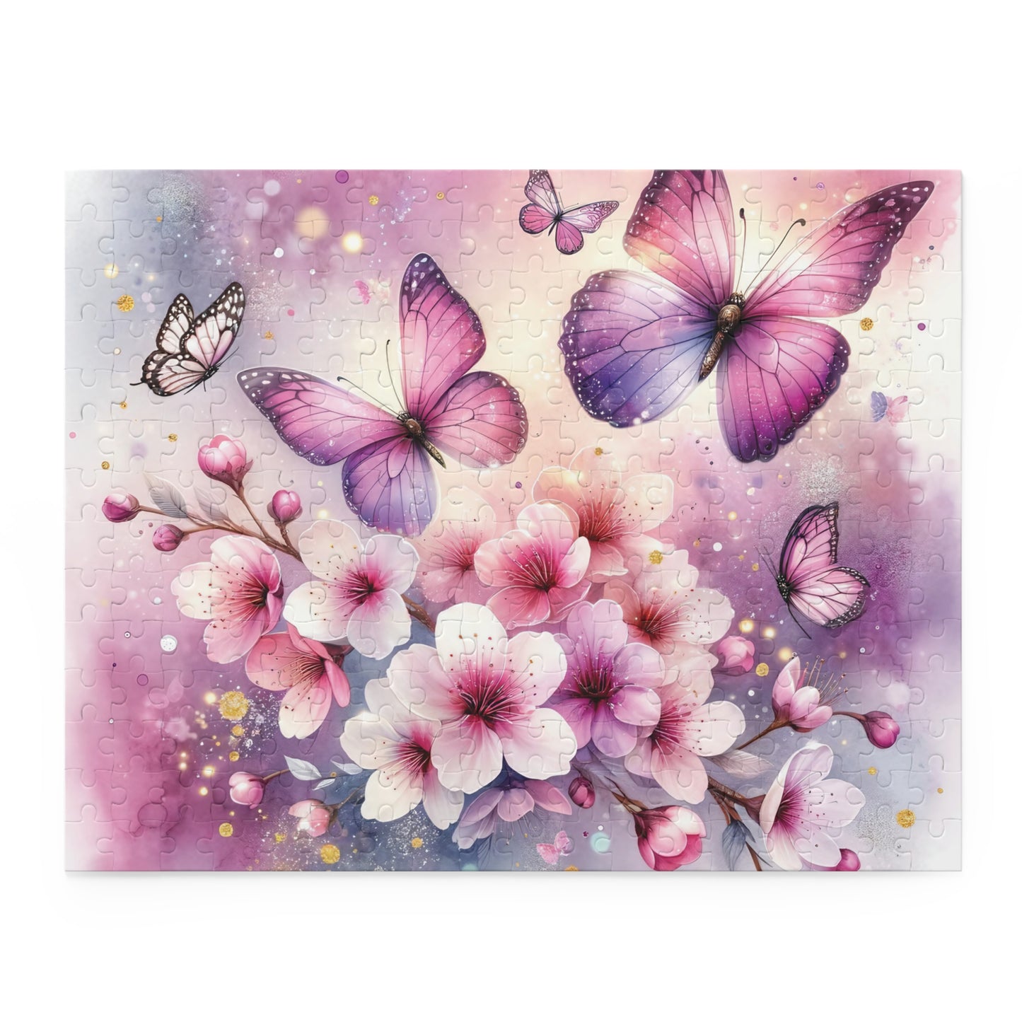 Personalised/Non-Personalised Puzzle, Butterfly Dreams (120, 252, 500-Piece)