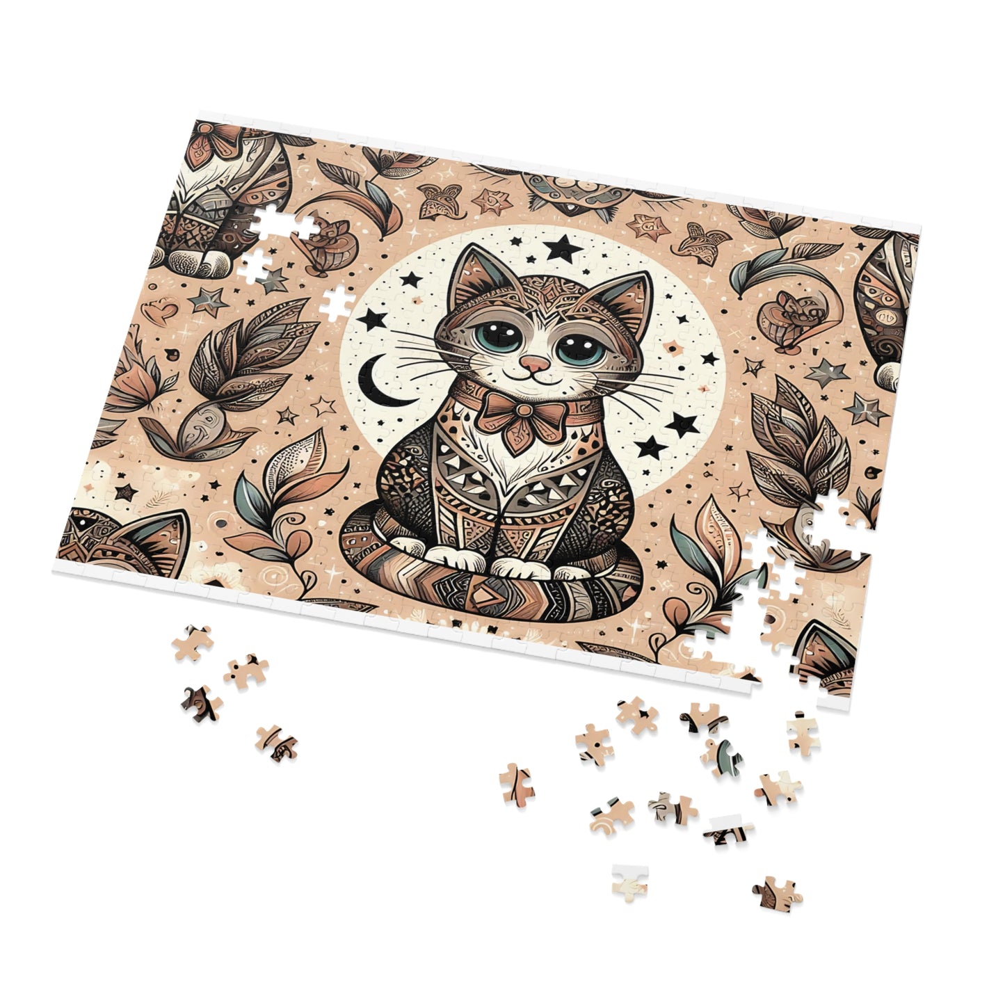 Jigsaw Puzzle, Cats, Personalised/Non-Personalised (30, 110, 252, 500,1000-Piece)