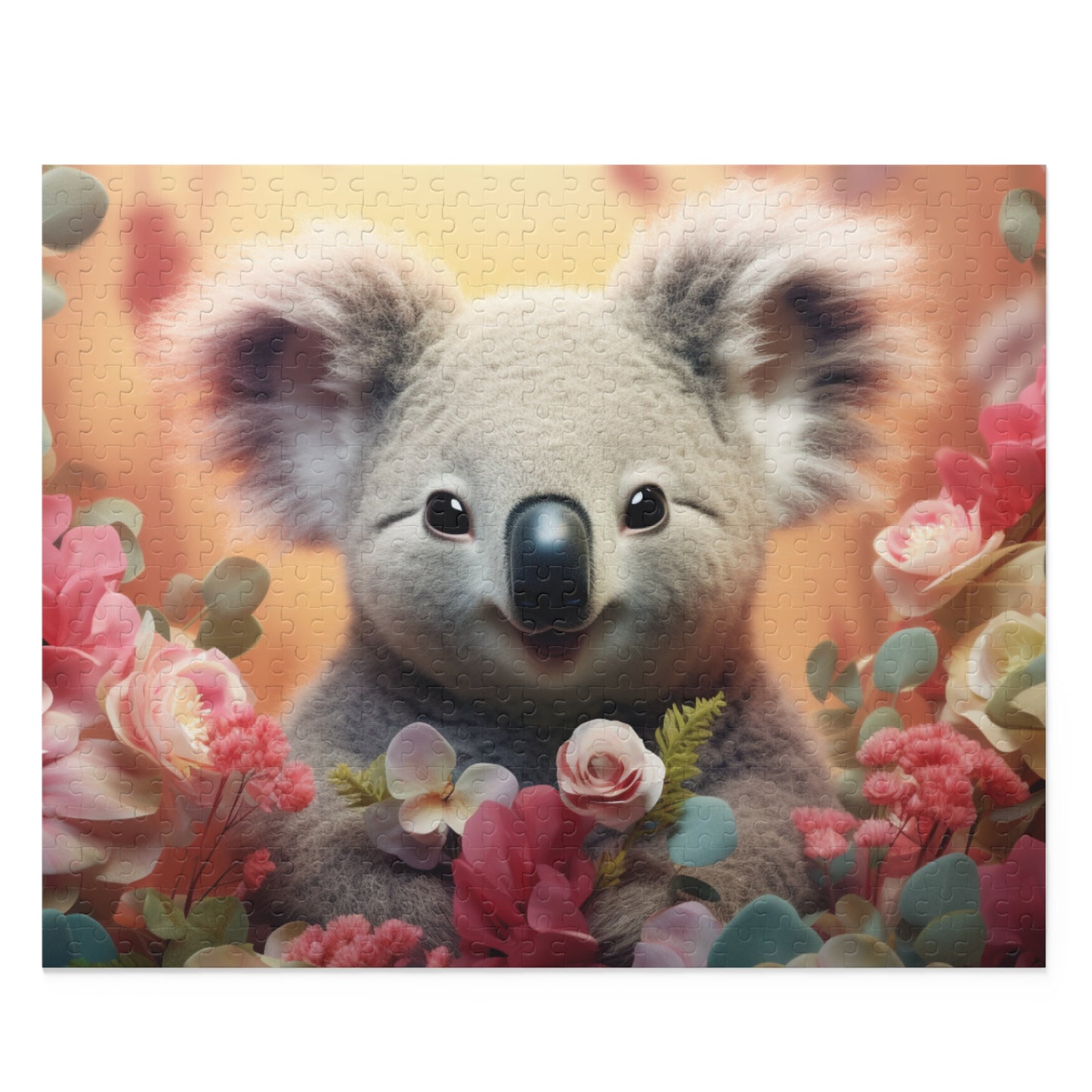 Personalised/Non-Personalised Puzzle, Koala (120, 252, 500-Piece)