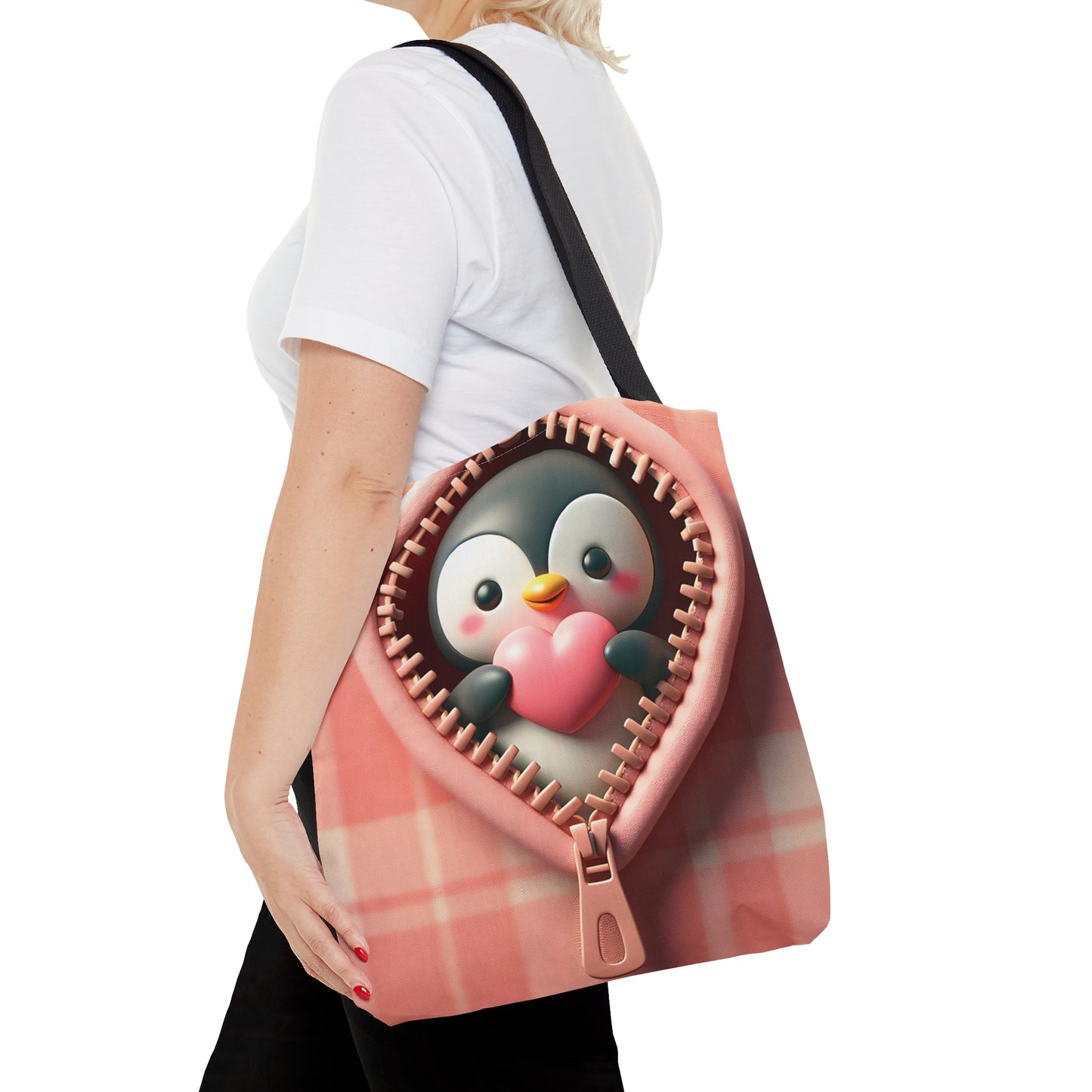 Tote Bag, Penguin, Personalised/Non-Personalised Tote bag