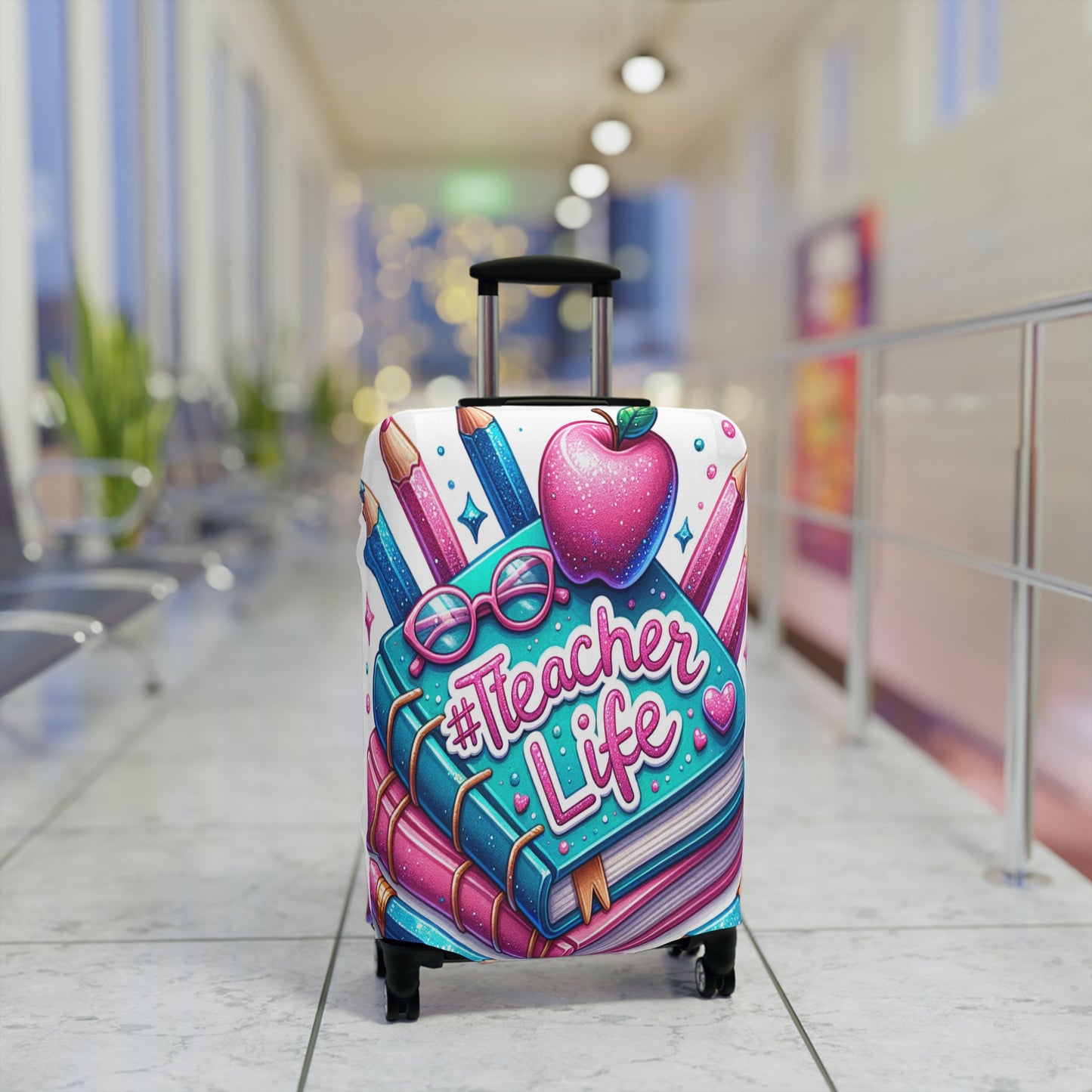 Luggage Cover, Teacher Life, awd-732