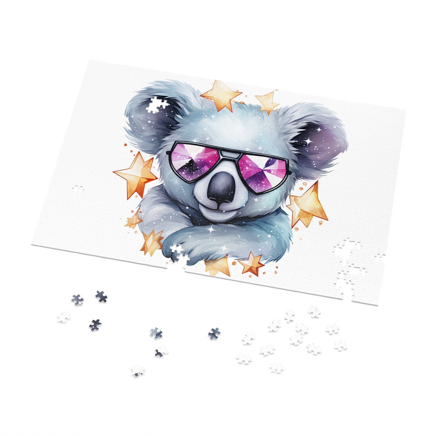 Jigsaw Puzzle in Tin, Australian Animals, Koala, Personalised/Non-Personalised, awd-508 (30, 110, 252, 500,1000-Piece)