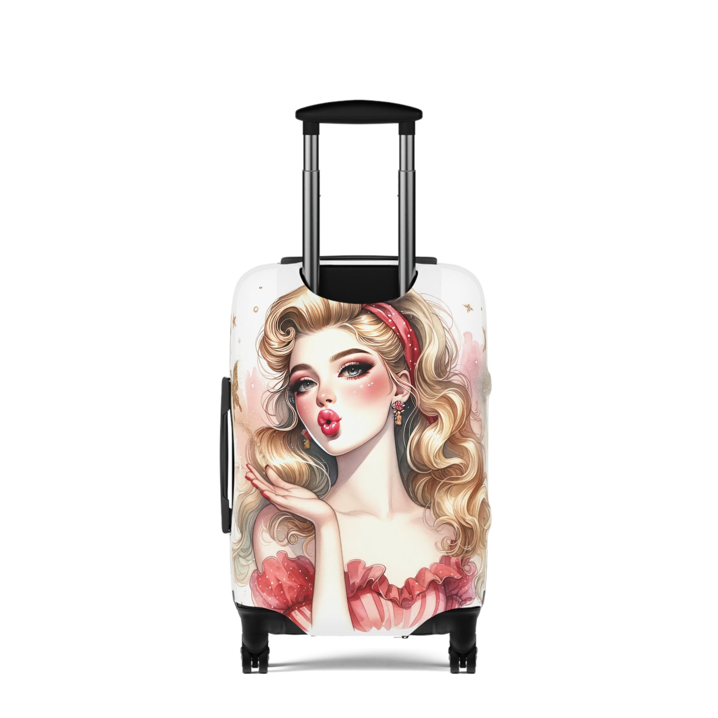 Luggage Cover, Coquette Girl, awd-1464