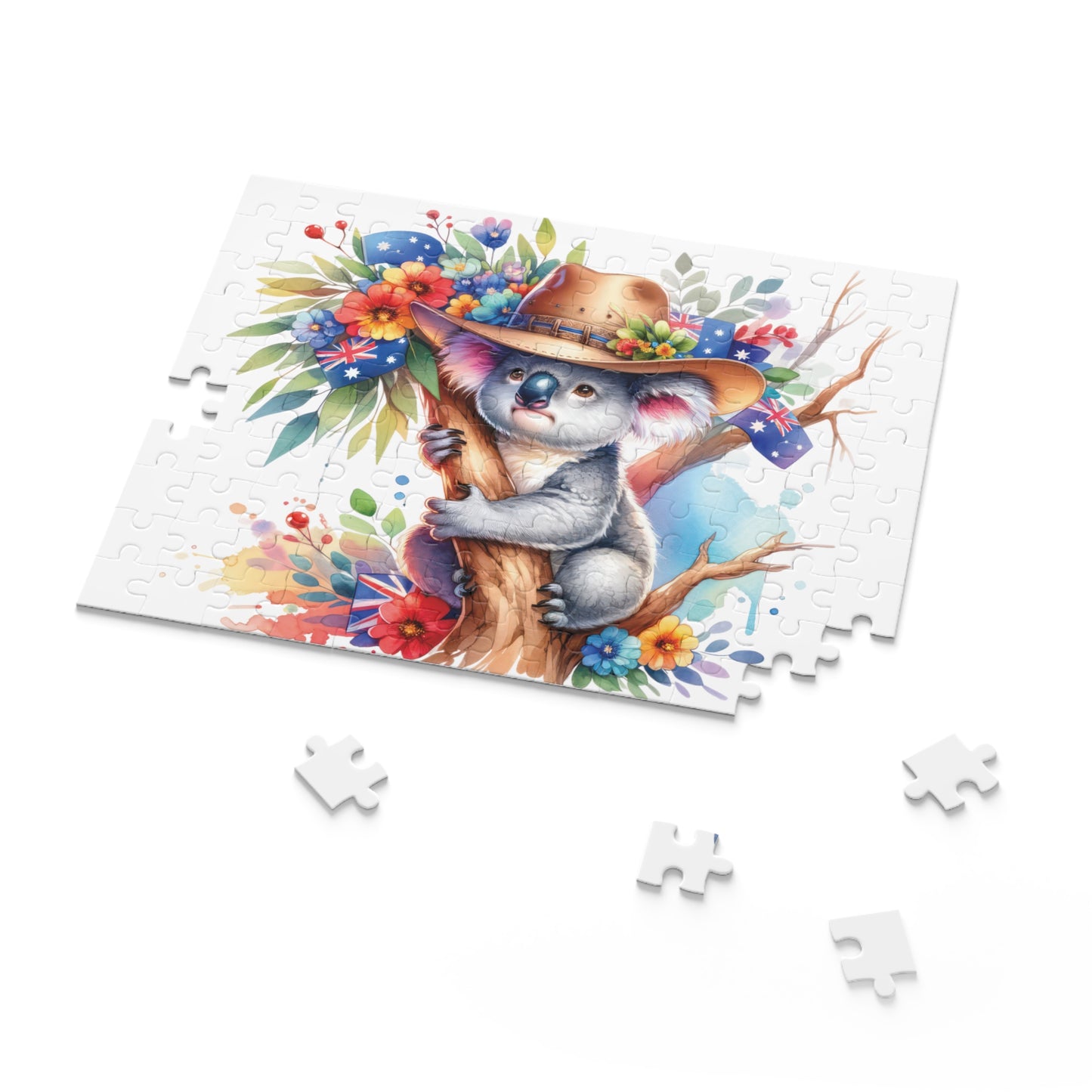 Personalised/Non-Personalised Puzzle, Koala (120, 252, 500-Piece)