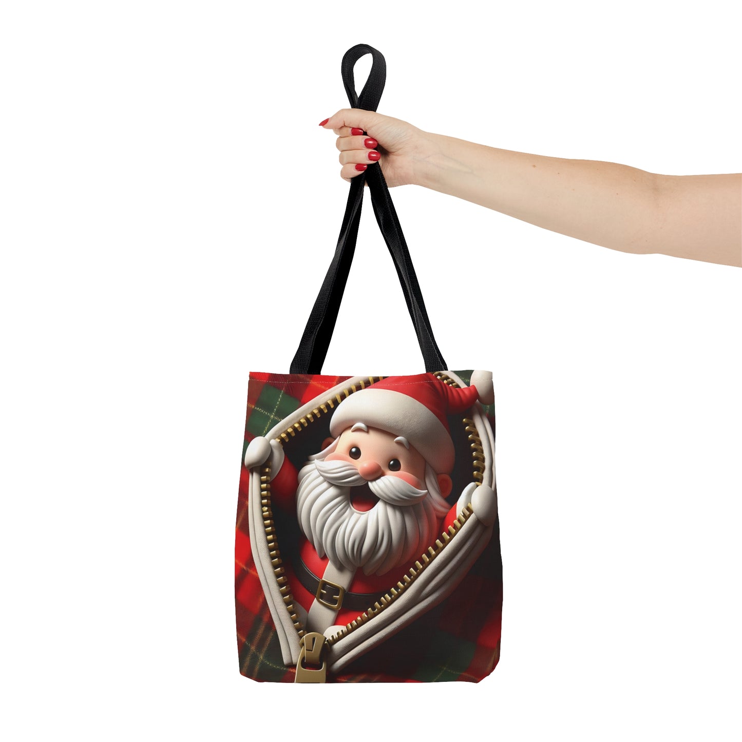 Tote Bag, Christmas, Santa, Personalised/Non-Personalised Tote bag