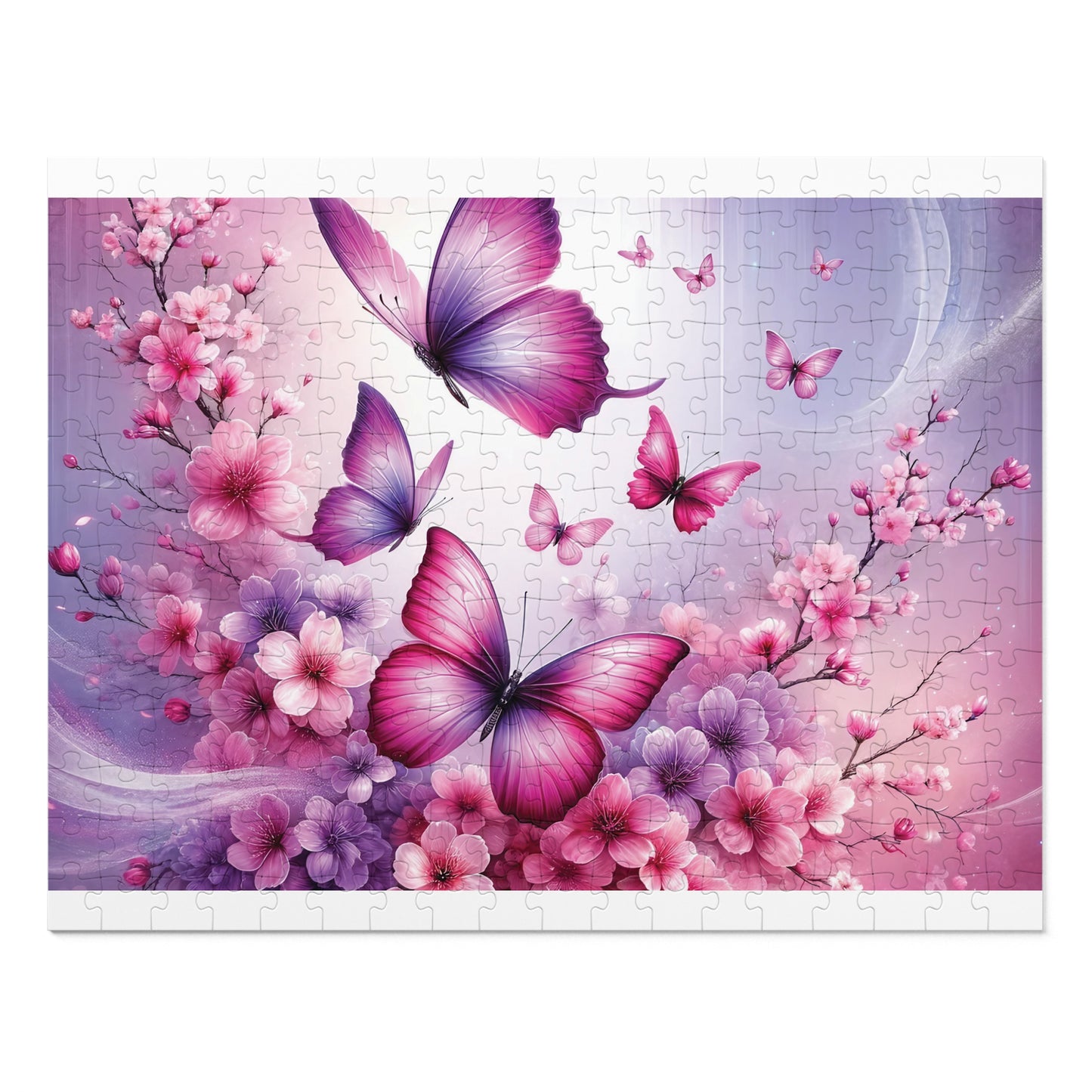 Jigsaw Puzzle, Butterfly, Personalised/Non-Personalised (30, 110, 252, 500,1000-Piece)