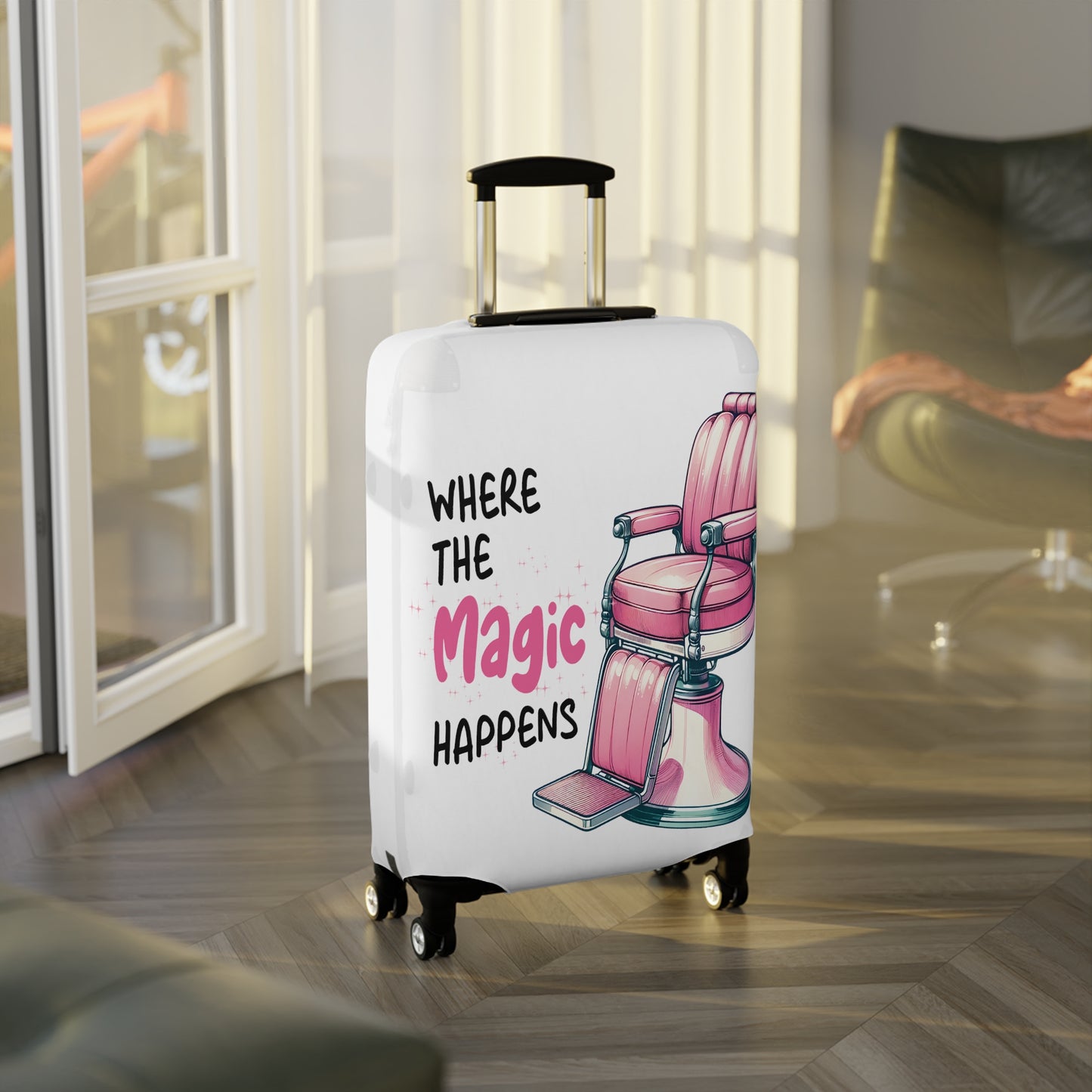 Luggage Cover, Hairdresser, Where the Magic Happens, awd-1069