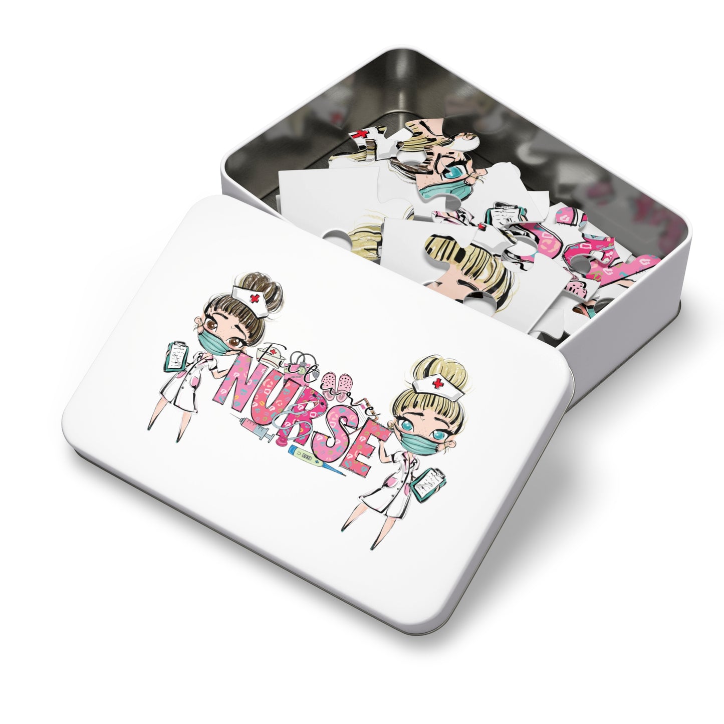 Puzzle, Nurse, Future Nurse Personalised/Non-Personalised (30, 110, 252, 500,1000-Piece) awd-619