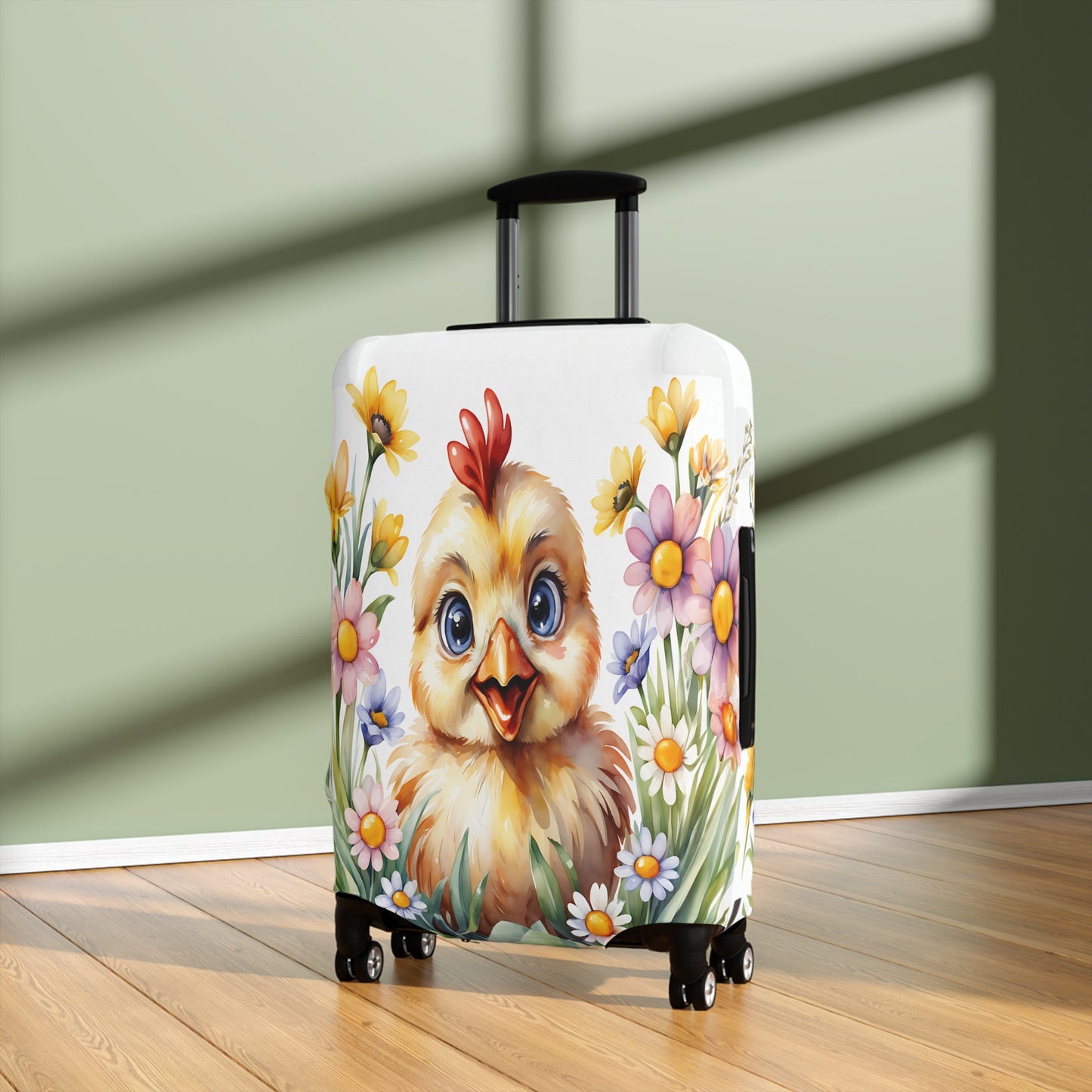 Luggage Cover, Chicken/Rooster, awd-301