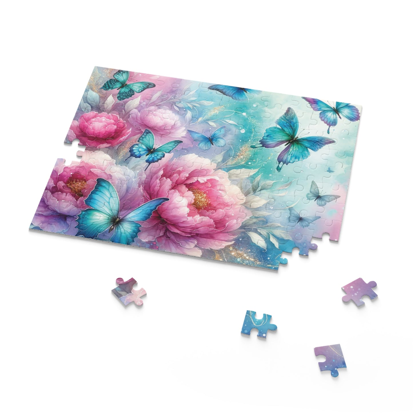 Personalised/Non-Personalised Puzzle, Butterfly Dreams (120, 252, 500-Piece)