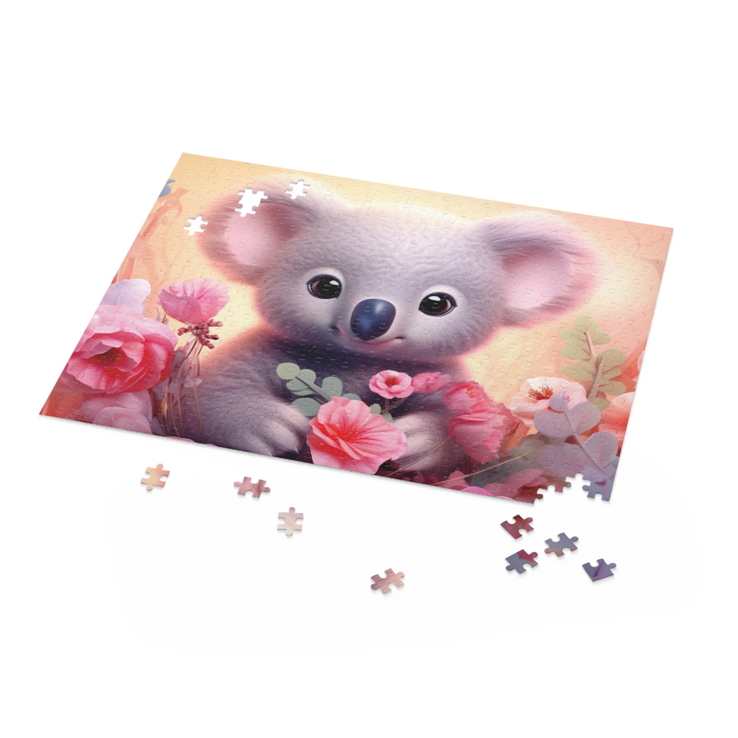 Personalised/Non-Personalised Puzzle, Koala (120, 252, 500-Piece)