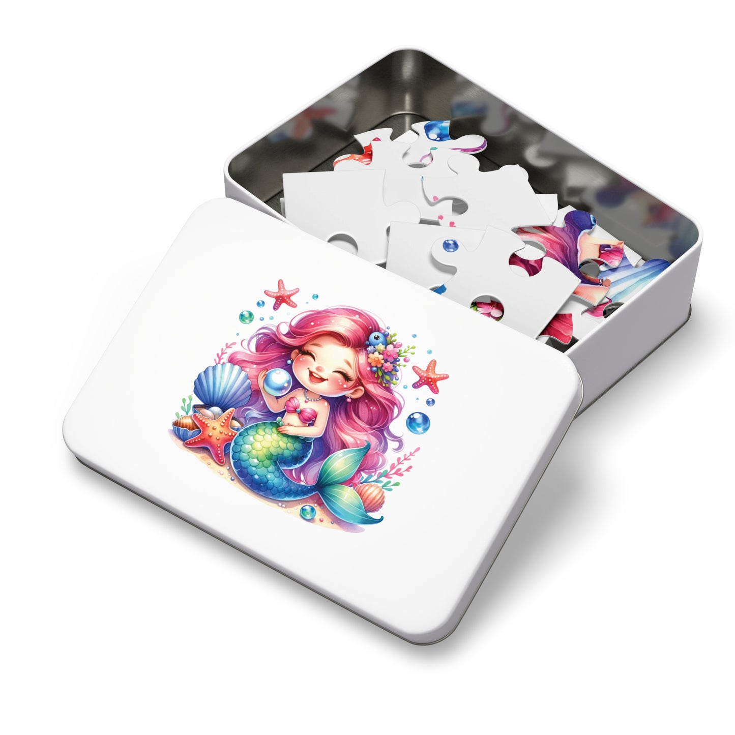 Jigsaw Puzzle, Mermaid, Personalised/Non-Personalised (30, 110, 252, 500,1000-Piece)