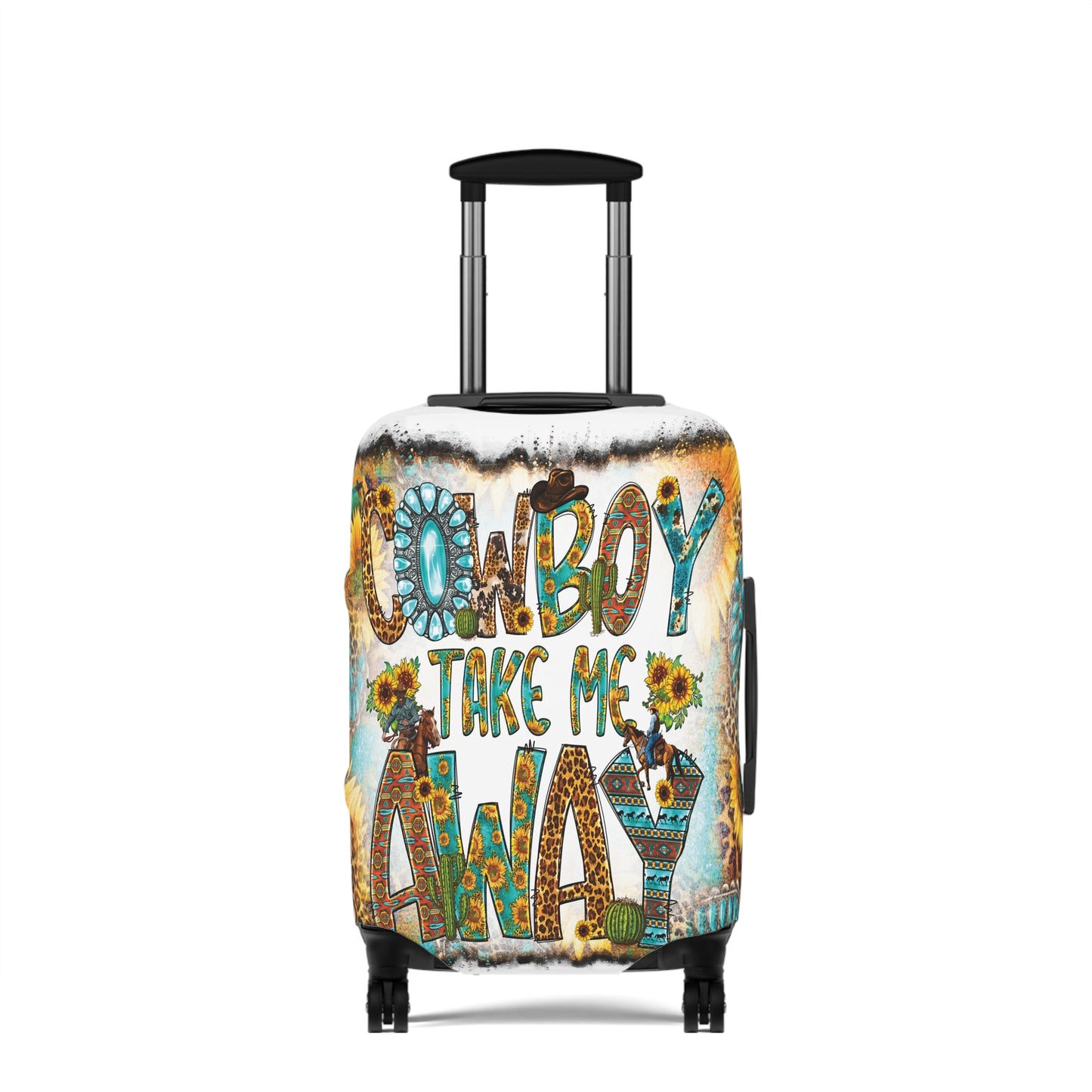 Luggage Cover, Country and Western, Cowboy Take me Away, awd-1026