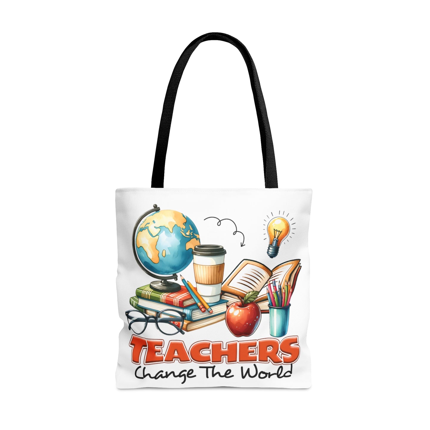 Tote Bag, Teacher, Teachers change the world Personalised/Non-Personalised Tote bag