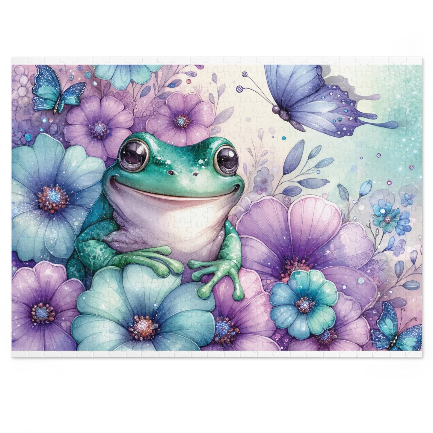 Jigsaw Puzzle, Frog, Personalised/Non-Personalised (30, 110, 252, 500,1000-Piece)