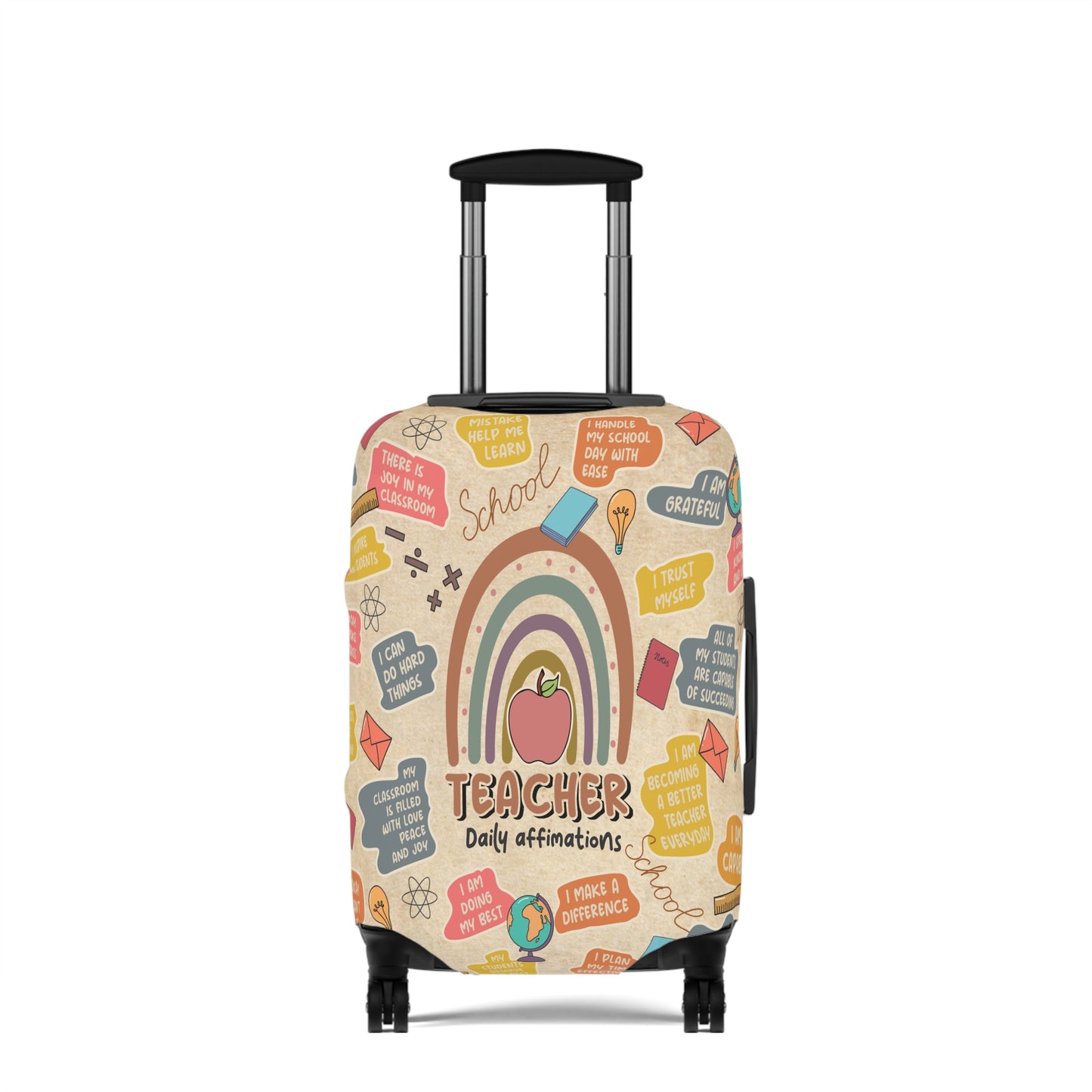 Luggage Cover, Teacher, Daily Affirmations, awd-1755