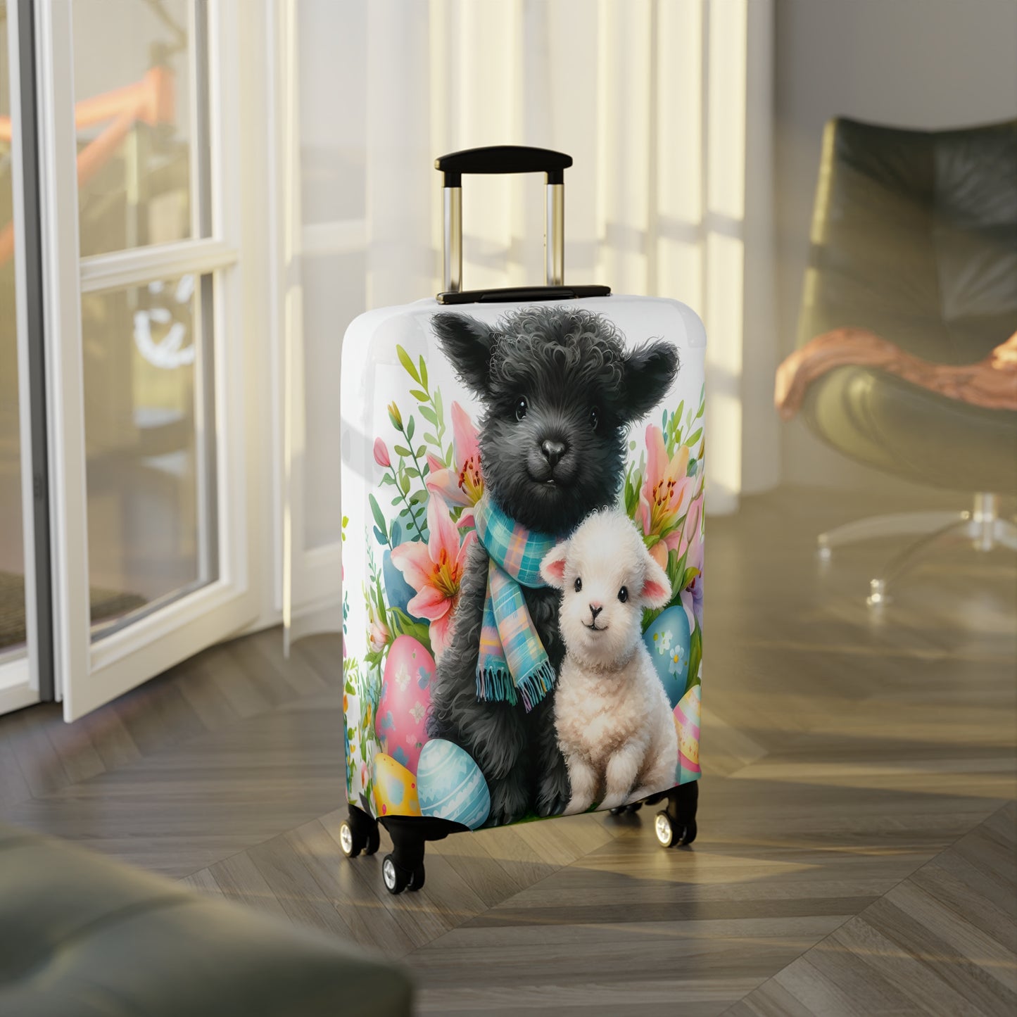 Luggage Cover, Easter, Lamb, awd-1605