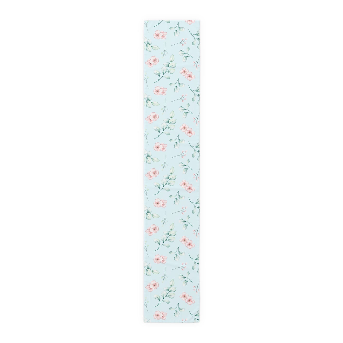 Floral Table Runner, Cotton Twill and Poly Available