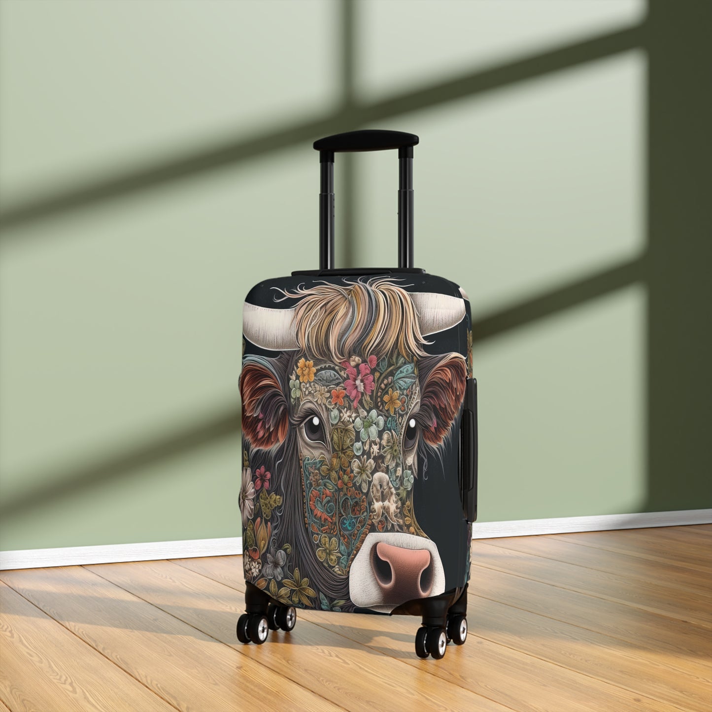 Luggage Cover, Highland Cow, awd-250