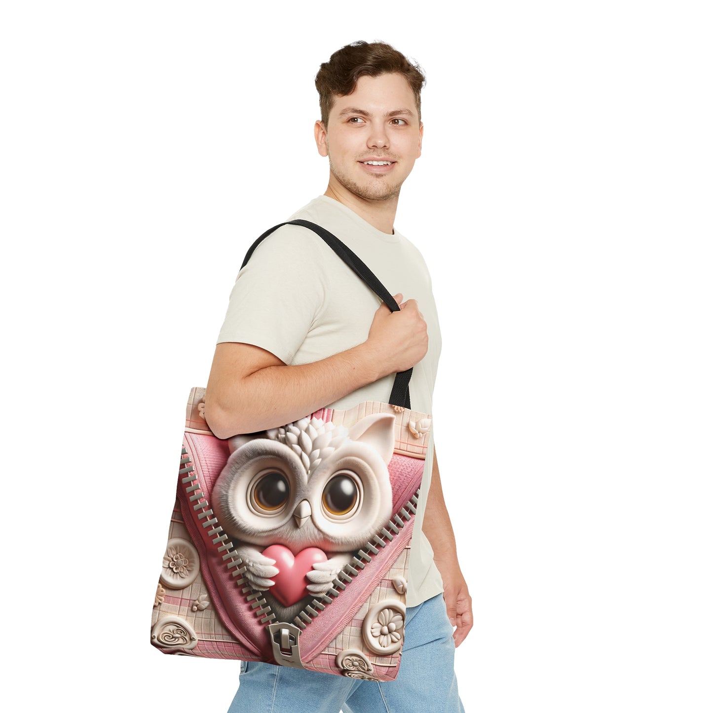 Tote Bag, Owl, Personalised/Non-Personalised Tote bag